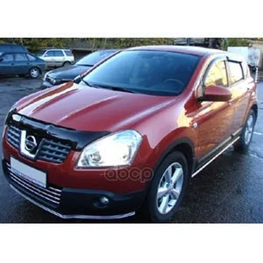 Дефлектор Капота Nissan Qashqai/Qashqai 2 2007-2009 Nissan Qashqai/Qashqai 2 2007-2009 SIM арт. NLDSNIQAS0712
