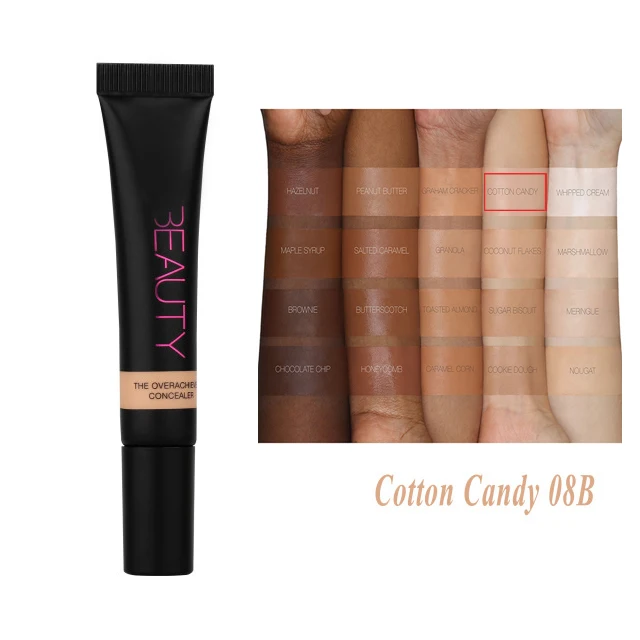 Cotton Candy 08B Покрытие для макияжа основа праймер консилер палитра основа для макияжа тату основа для контурирования консилер крем - Цвет: Cotton Candy 08B