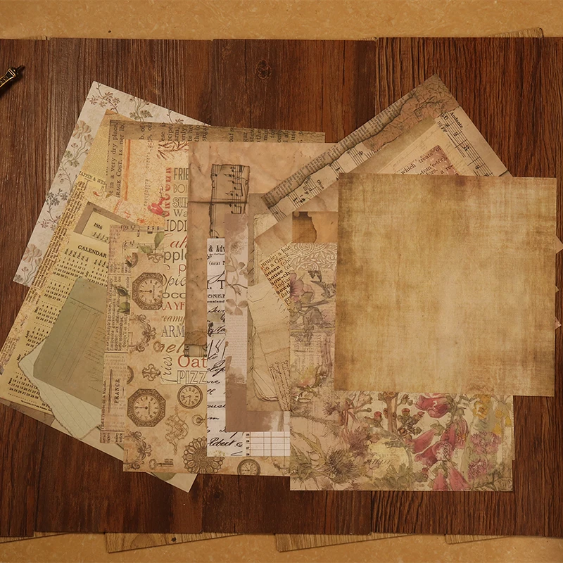 Рисунок 5 - винтажная бумага DIY Скрапбукинг