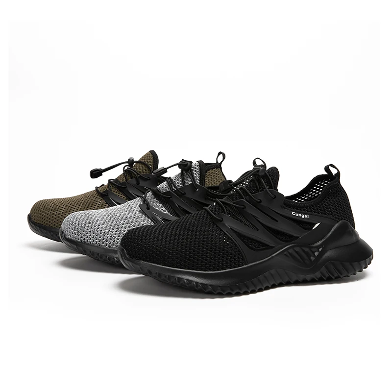 

Tenis Masculino 2019 Hot Sale Men Tennis Shoes Professionally Security Design Anti-collision Toe Cap Anti-piercing Sole Sneakers