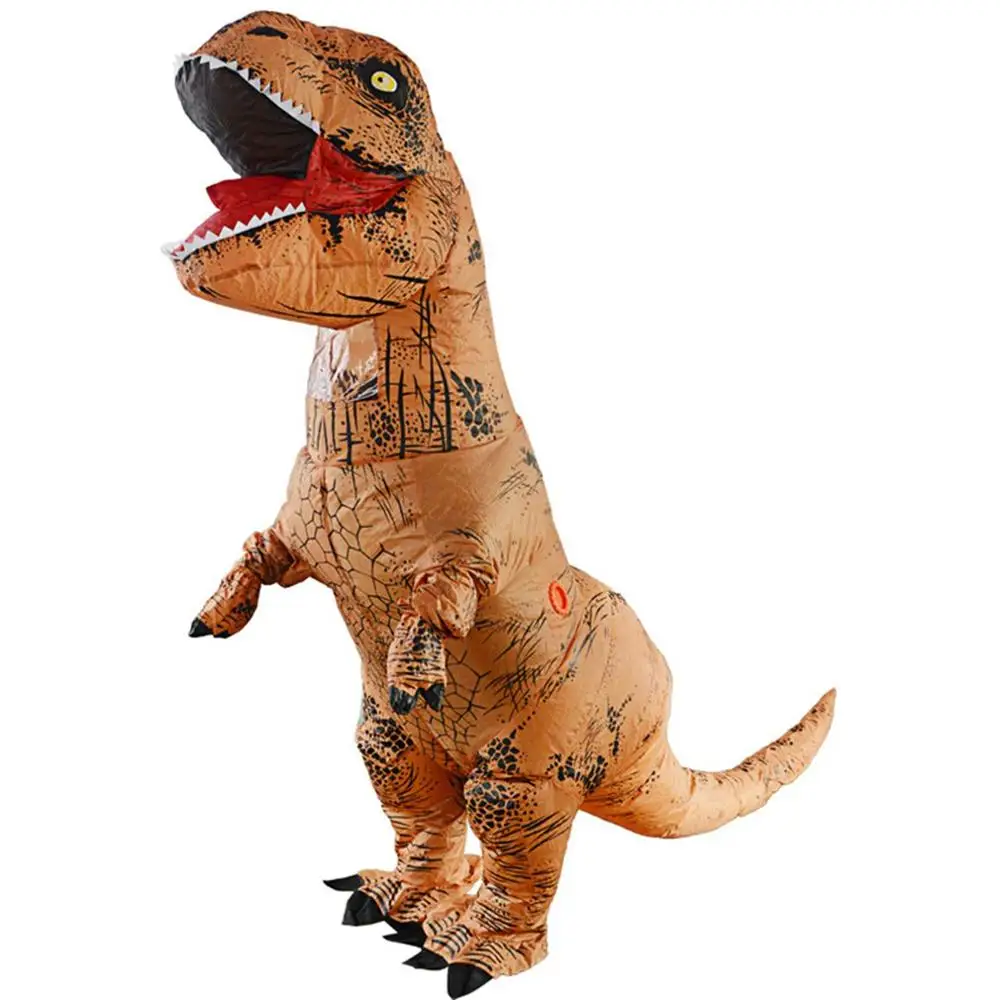 

Adult Kids Inflatable Dinosaur Costume women Men Costumes dinosaur Alien Halloween Party Fancy Dress suit Carnival Cosplay