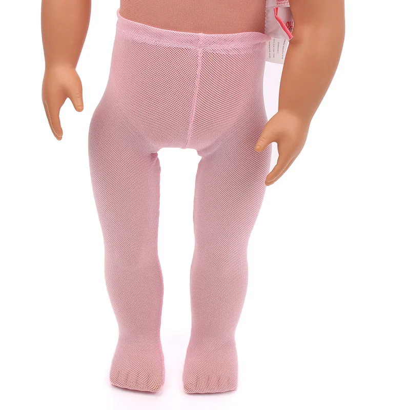 18 дюймов, кукольные шелковые чулки для девочек кружевные носки, брюки американские для новорожденных брюки Игрушки для малышей, размер 43 см, c26