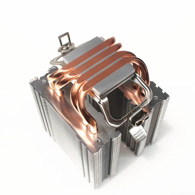 Процессор Кулер 4 прямого контакта с тепловым стержнем heat pipe двойная башня охлаждения вентилятор радиатора для Intel LGA 1150/1151/1155/1156/775/1366 AMD