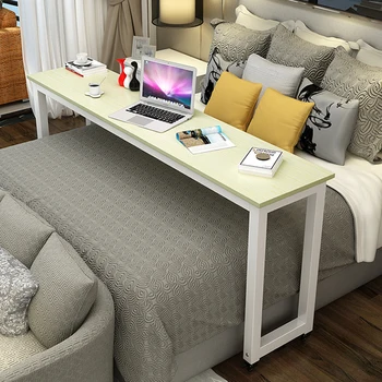 

Computer desk simple desk domestic writing desk cross bed movable bedside table