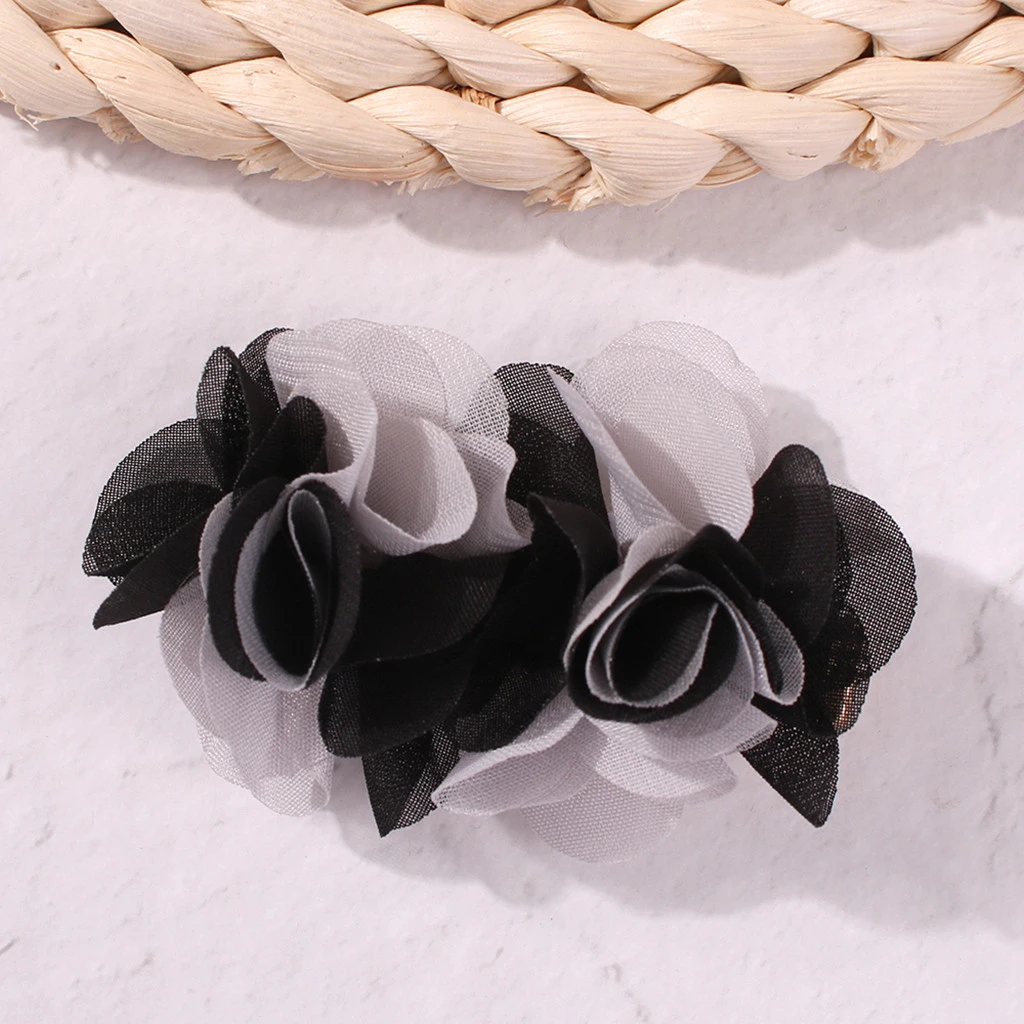 Hot Sale 1 PC Fashion Multicolor Rose Flower Bridal Hair Clip Hairclips Elegant Hairpin Wedding Decoration Hair Accessories 830