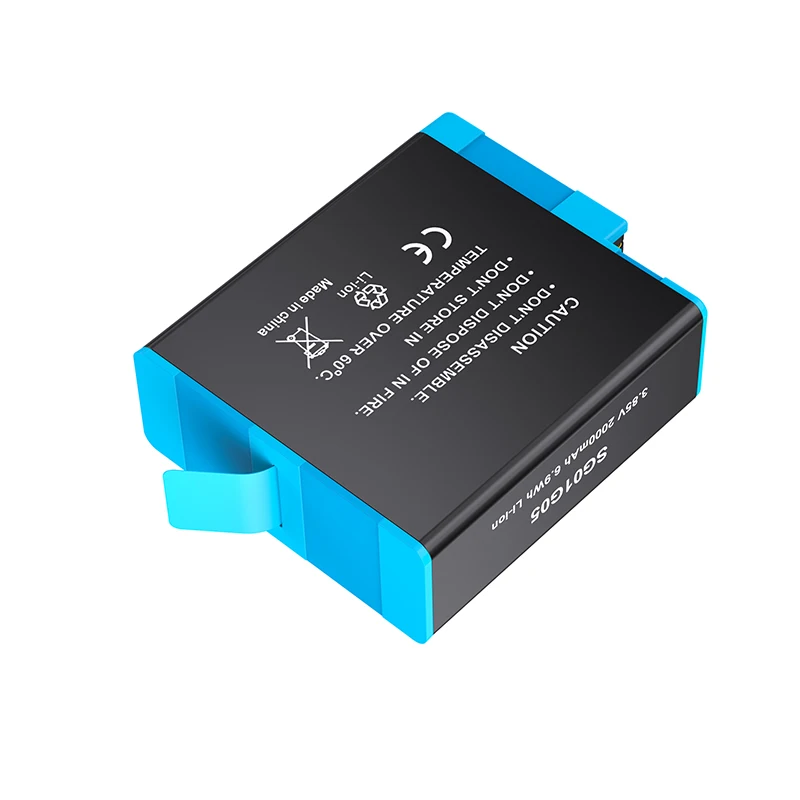 Carregador de Bateria Caixa de Proteção para go Acessórios da Câmera do Esporte Gopro Display Inteligente Carregador 2000mah Li-ion Bateria Pro Herói 9 - Image 6
