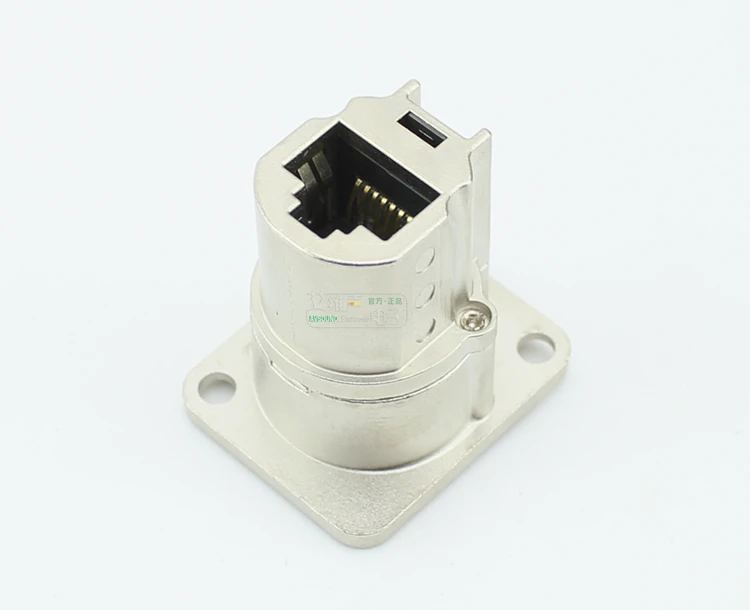 1 шт. NEUTRIK NE8FDX-P6 супер шесть сетевой передачи данных прямо через D-type CAT6A панельный разъем