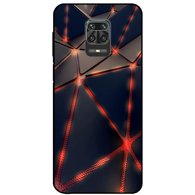 For Xiaomi Redmi Note 9S Case Soft Silicone Back Case for Xiaomi Redmi Note 9 Pro Note9s 9 s Case Redmi9 9S Black Phone Cover 