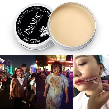 

Imagic Professional Halloween Modeling Fake Wound Scar Makeup Wax Tool Eyebrow Special Blocker Effect Q4C8