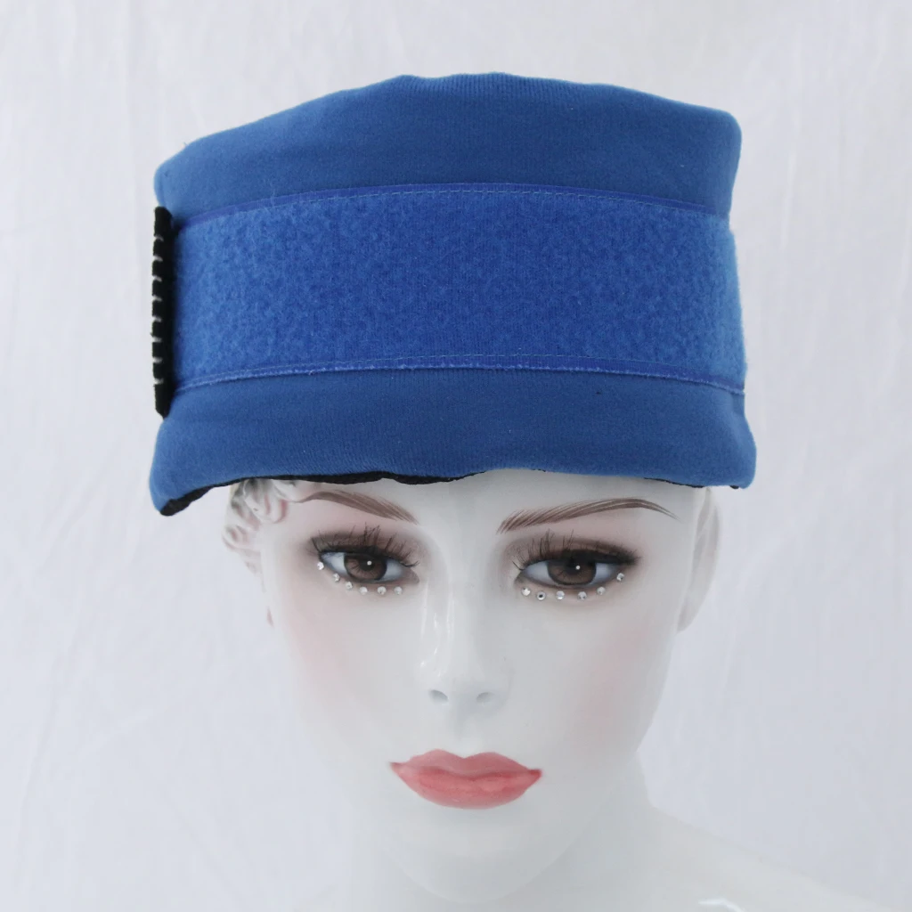 Reusable Gel Ice Pack, Hot Cold Pad with Strap for Migraine Relief, Headache, Elbow, Ankle, Knee Pain and Sports Injuries