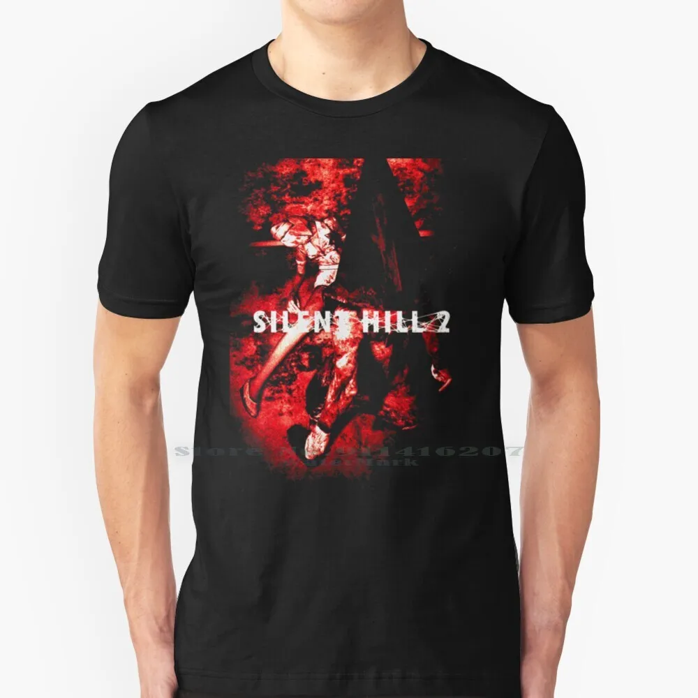 Silent Hill 2 T Shirt 100% Puro Cotone Silent Hill Silent Hill 2 Horror Survival Horror Videogioco Cult Movie