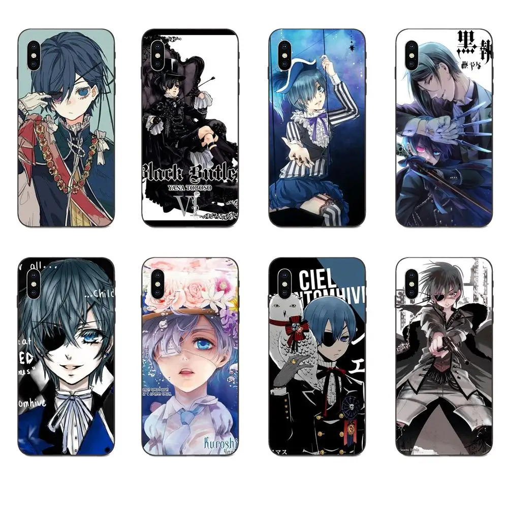 Japan Anime Kuroshitsuji Black Butler Ciel For Galaxy A3 A5 A6 A6s A7 A8 A9 A10 A20E A30 A40 A50 A60 A70 A80 A90 Plus 2018 | Мобильные