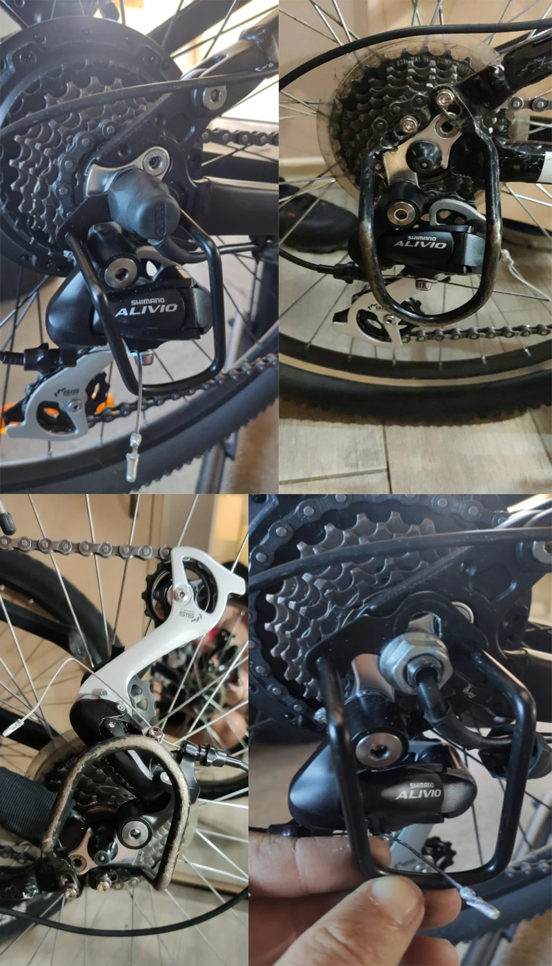 ALIVIO RD M410 задний переключатель велосипеда 7S 8 S 8 скоростей MTB горный велосипед переключатель Аксессуары для велосипеда