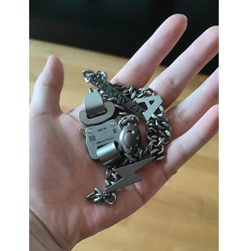 CLASSIC ALYX Hero NECKLACE Men Women 1017 ALYX 9SM Hollow letter 