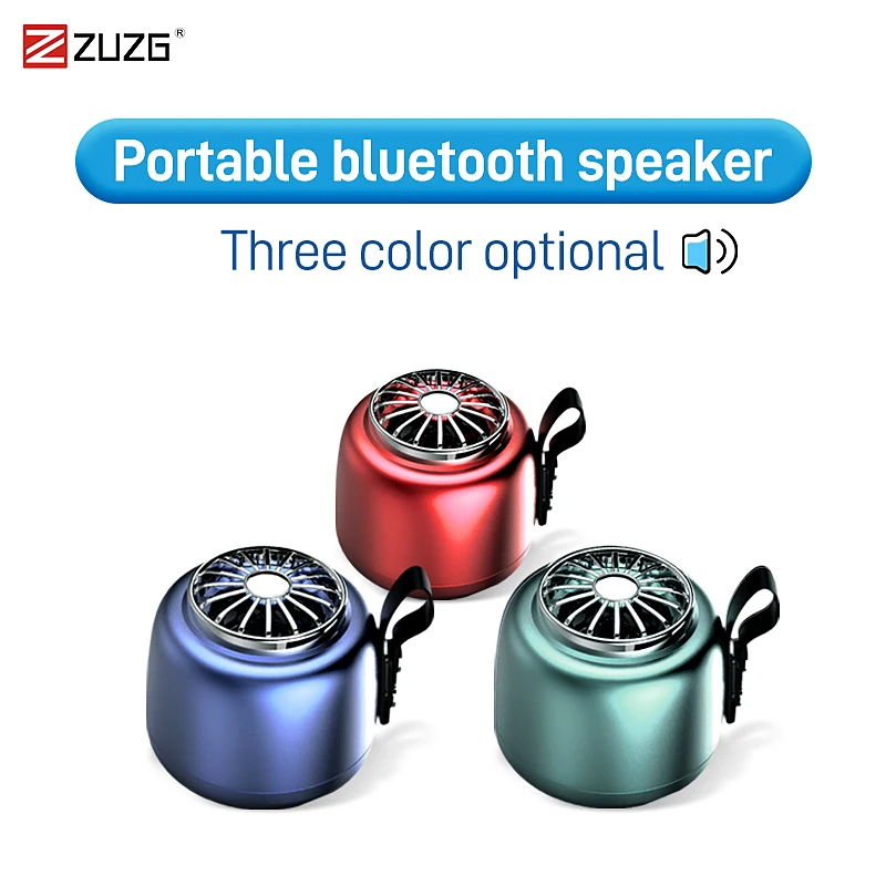 ZUZG-Altavoz Bluetooth inalámbrico para hombre y mujer, parlante PORTÁTIL ESTÉREO 3D con Mini Subwoofer envolvente