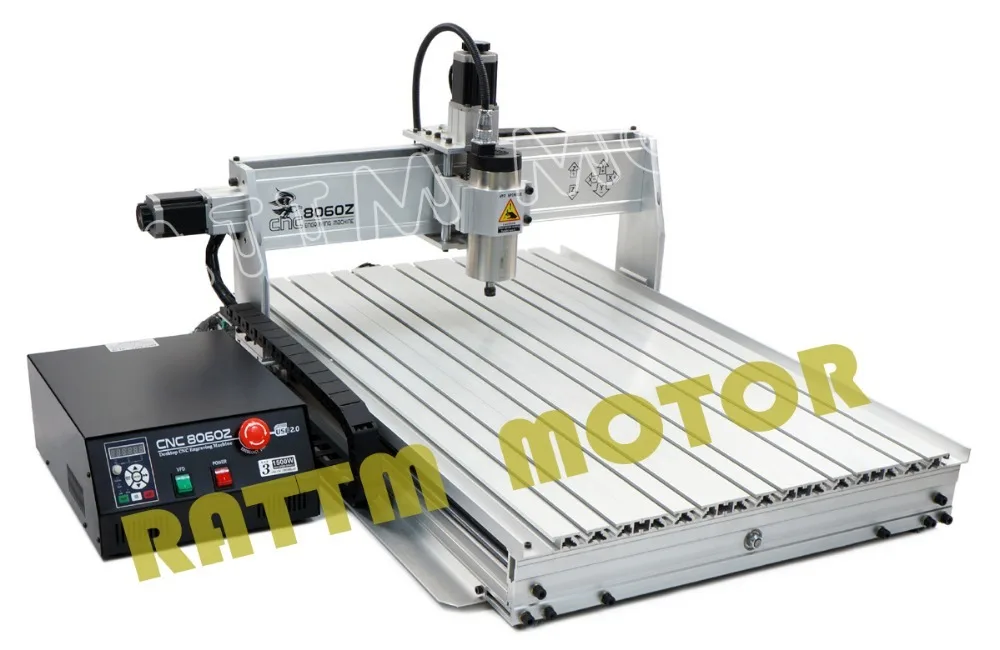 CNC 8060 3 оси 1500 Вт USB MACH3 CNC маршрутизатор гравер/Гравировальный сверлильный и фрезерный станок 110/220VAC