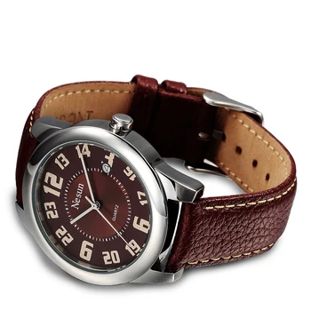 

Women's Watch Nesun Switzerland Luxury Brand Japan Quartz Watch Women Diamond Wristwatches Waterproof Leather Strap Clock N8031