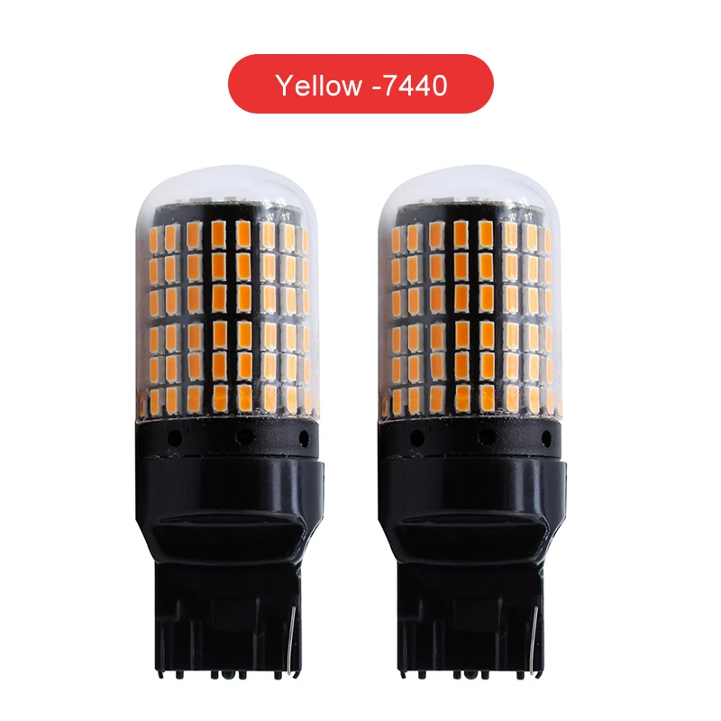 AOSHIKE 1 шт. отражатели 2 шт мощностью 12V 24V 1156 светодиодный Нет Hyper вспышка лампы 21 Вт автомобильный сигнал поворота светильник желтый/белый/3014 3600 анти-стробоскопический Режим декодирования - Испускаемый цвет: 7740 Yellow
