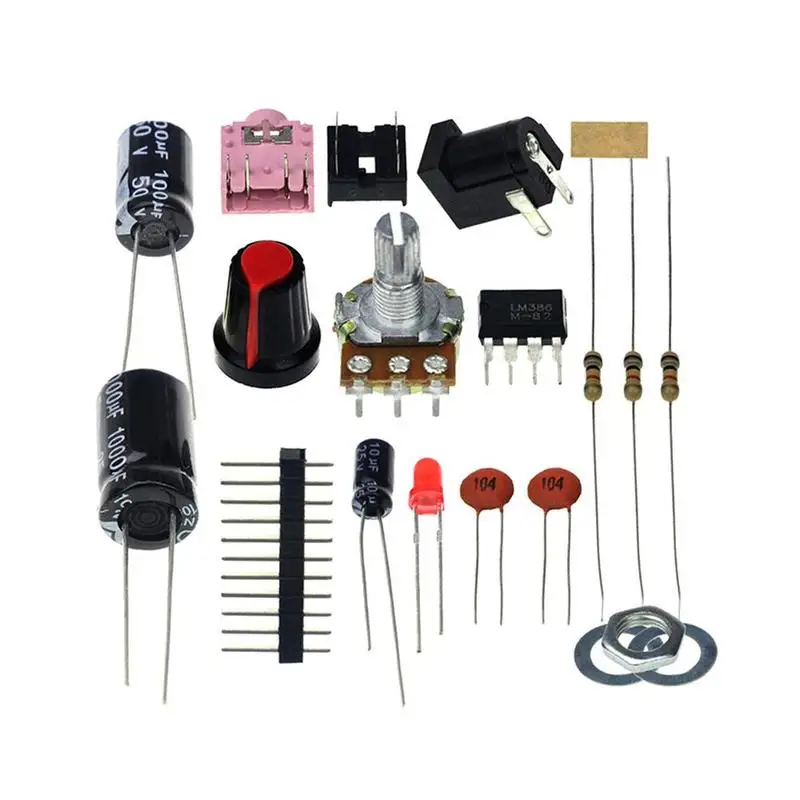 Плата усилителя мощности LM386 ultra micro mini низкое энергопотребление 3 ~ 12 В лучше чем
