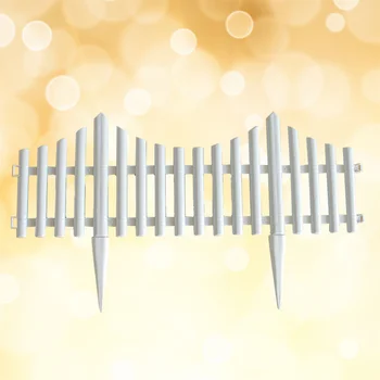 

5PCS Fashion Pratical Useful Durable Safe Fence Garden Crawl Garden Supplies Picket Fence Garden Enclosure