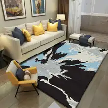 Коврик для гостиной в китайском стиле, мягкий фланелевый коврик для спальни, нескользящий коврик для пола, Цветные коврики для дома, декоративные