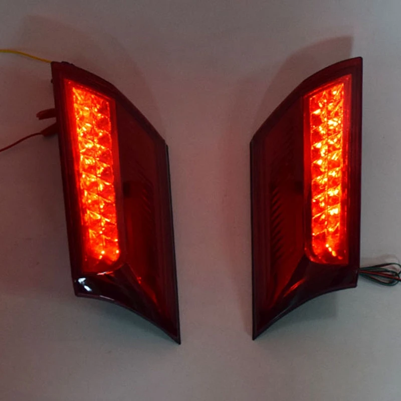 

LED Rear Bumper Lights Brake Lamp Tail Light Reflector Rear Fog Lamp for Ford Ecosport 2013-2018