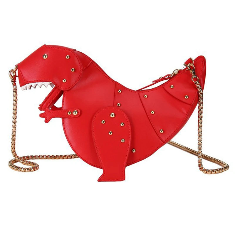 

Rivet Personality Design Fashion Leather Crossbody Mini Messenger Bag Women Chain Purse Female Shoulder Bag