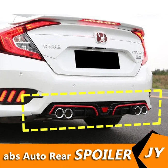 Для Honda Civic Body kit спойлер 2015-2018 для BCK ABS задний передний бампер диффузор защитные