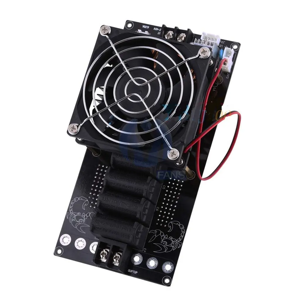 ZVS DIY индукционная нагревательная плата электронная прочная плата низковольтная пластина модуля с стабильной высокой частотная катушка