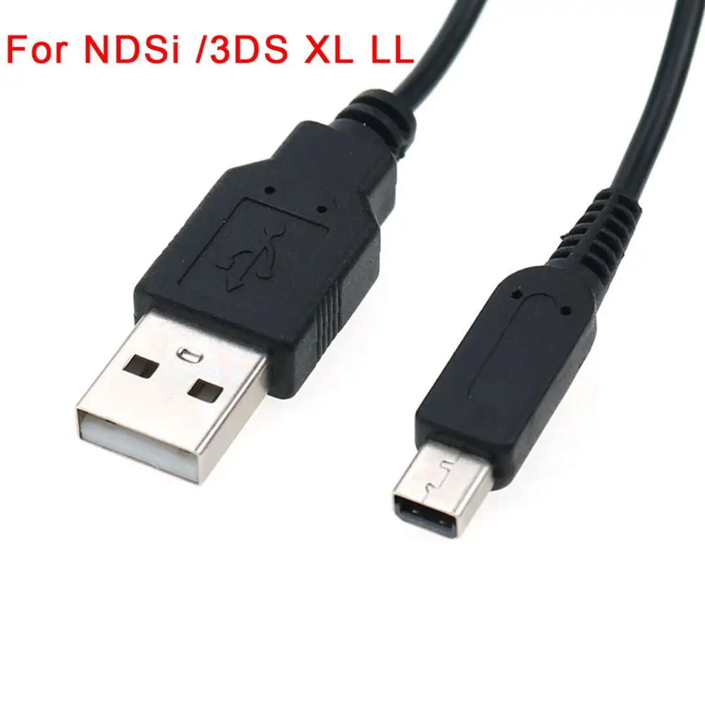 JCD USB 데이터 충전기 DS Lite 용 충전 전원 케이블 코드 NDSi 3DS 용 DSL NDSL New 3DS XL LL NDS GBA SP