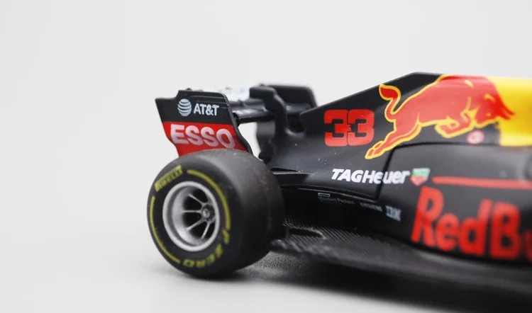  Bburago 1/43 1:43 2018 RB14 Red Bull Verstappen No33 F1 Formula 1 Racing Car Diecast Display Model 