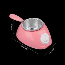 Горячий шоколад плавильный горшок Электрический фондю плавильный станок набор DIY инструмент XRAU