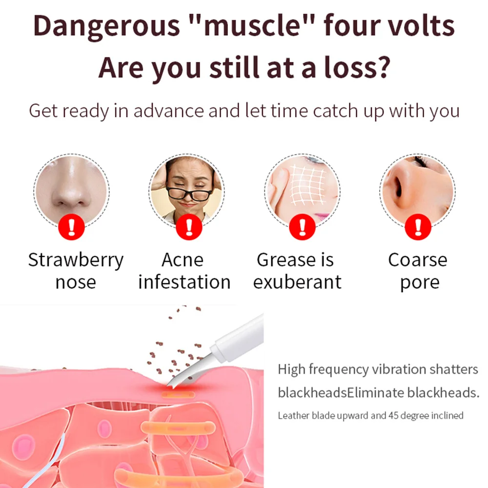 2020 профессиональное ультразвуковое устройство для глубокой очистки лица пилинг