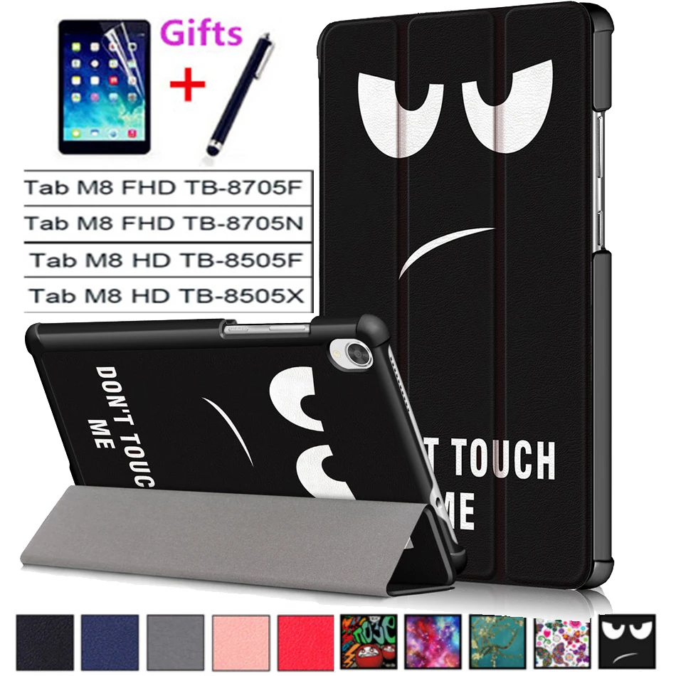 

PU Leather Flip Case for Lenovo TAB M8 FHD TB-8705F TB-8705N Tablet Case for Lenovo Tab M8 B-8505F TB-8505X TB-8505I Smart Cover