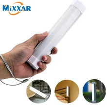 ZK20 портативный светодиодный фонарь для кемпинга Магнитный светодиодный светильник для кемпинга на открытом воздухе походная лампа 5 режимов USB Перезаряжаемый аварийный светильник