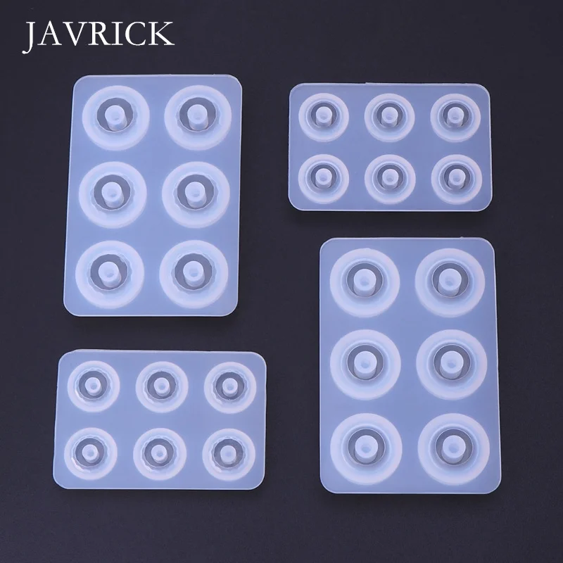 

Silicone Mold Beads Round Rhombus DIY Jewelry Ring Crafts Decorative Epoxy Resin DIY Ring Accessories Jewelry Making Tool