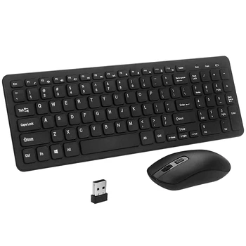 

Raspberry Pi 2.4G Wireless Keyboard + Mouse + USB Receiver Kits Free Drive Compatible for Raspberry Pi 4B/3B+/3B//Jetson Nano/PC