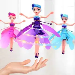 Mini Drone télécommandé à capteur infrarouge, princesse fée volante, jouets de lévitation à Induction, cadeaux de noël et nouvel an 2022 