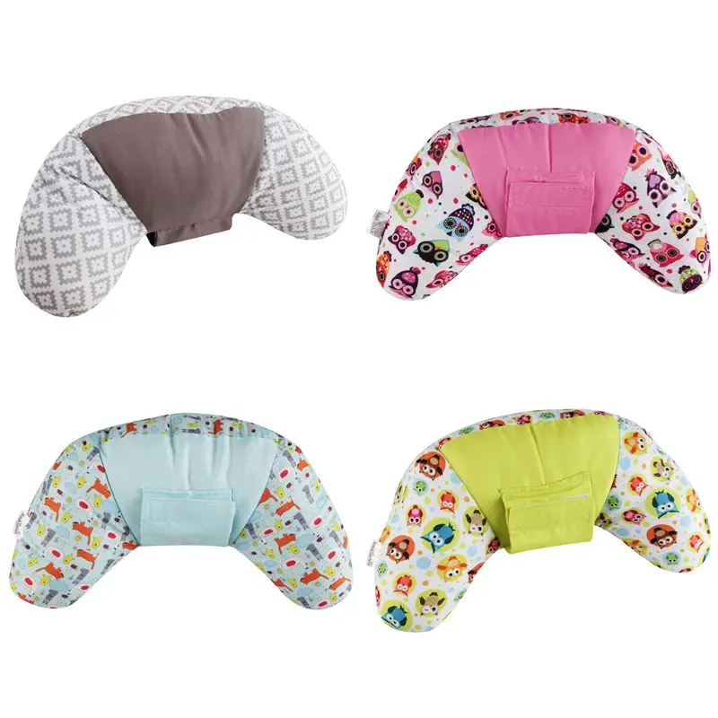 Детская подушка детская Накладка для ремня безопасности автомобиля Подушка Наплечная голова Шея подушка для поддержки 85WA