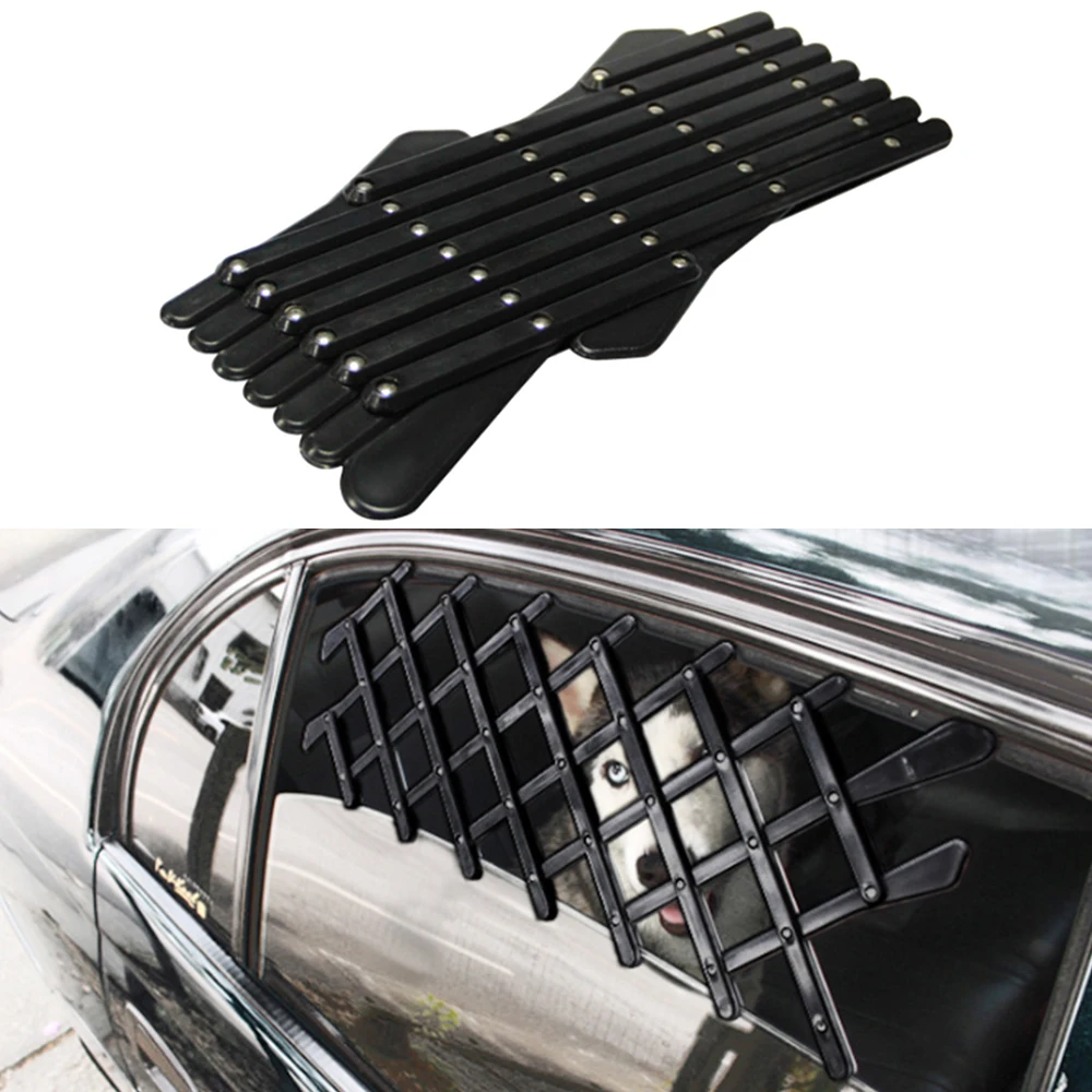 Car Window Pet Dog Fence Travel Vent Ventilator Guard Mesh Security