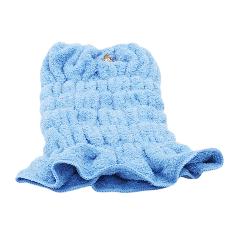 Microfiber Quickly Dry Hair Hat Wrapped Towel Hair Turban Bath With Cute Rabbit Ears Bathroom Accessories