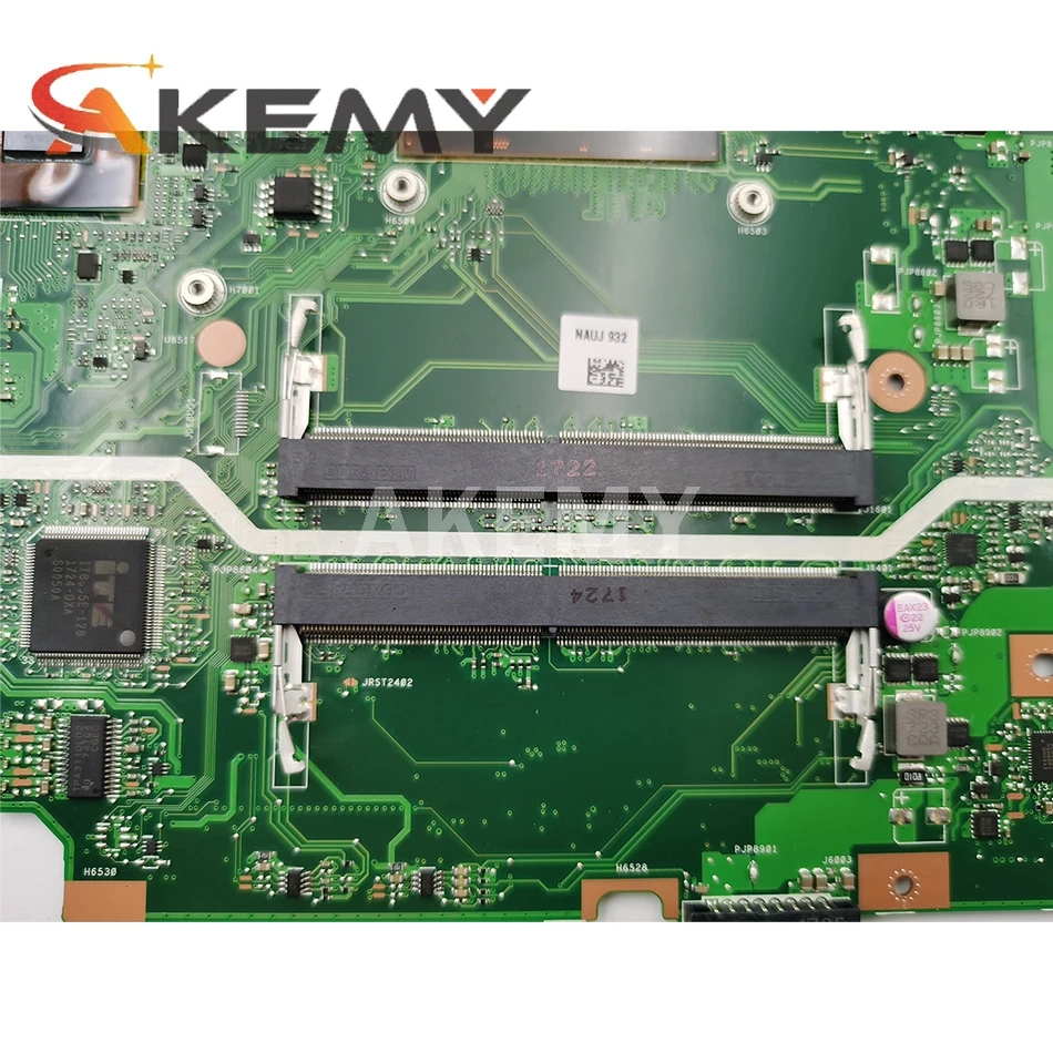 For ASUS Vivobook 17 X705UVR X705UV X705UD X705UDR Laptop Motherboard MainboardI I7-7500U I5-7200U + 940MX GPU