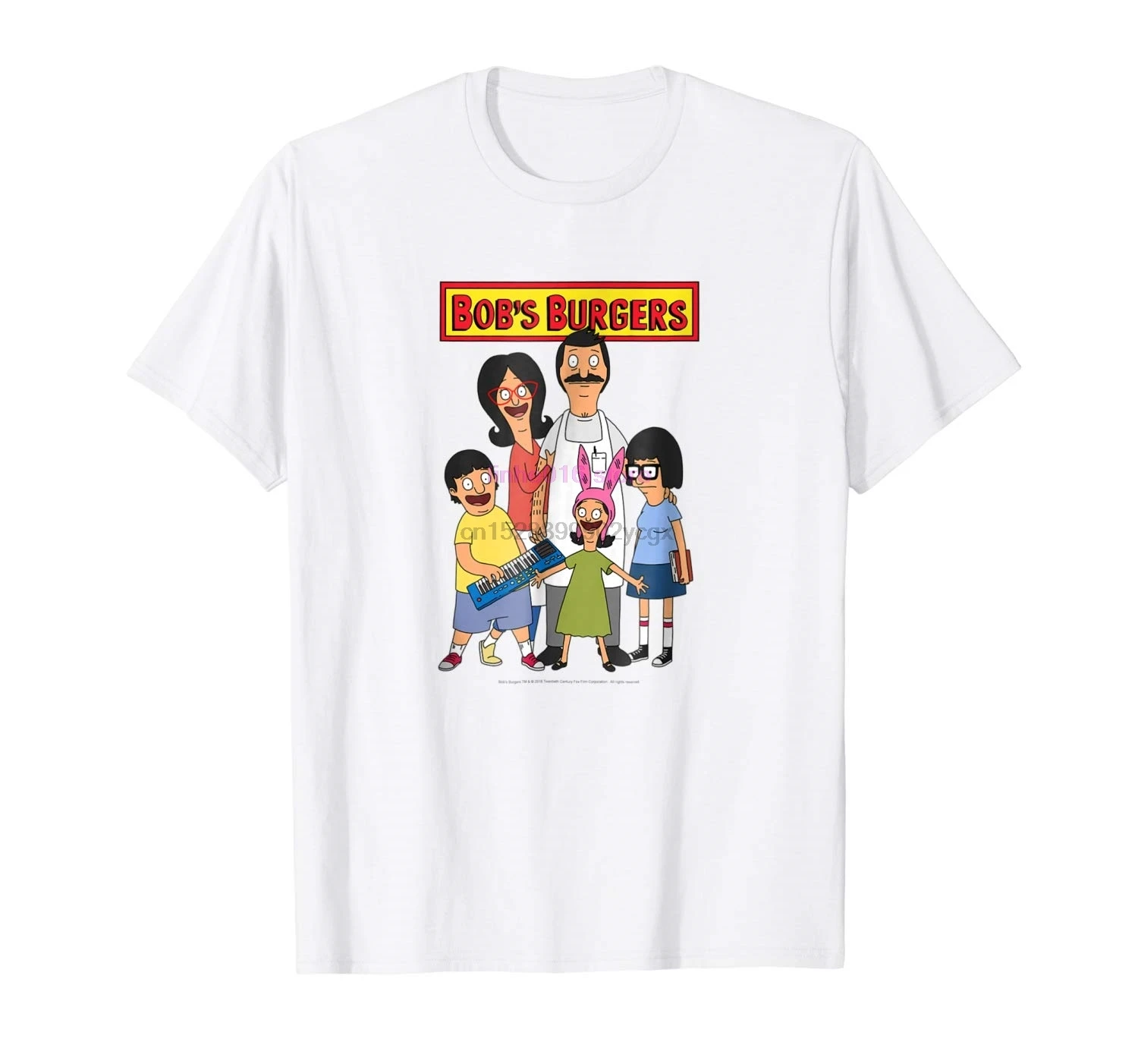 Брендовая мужская рубашка Bob s Burgers, новая семейная поза с логотипом, футболка