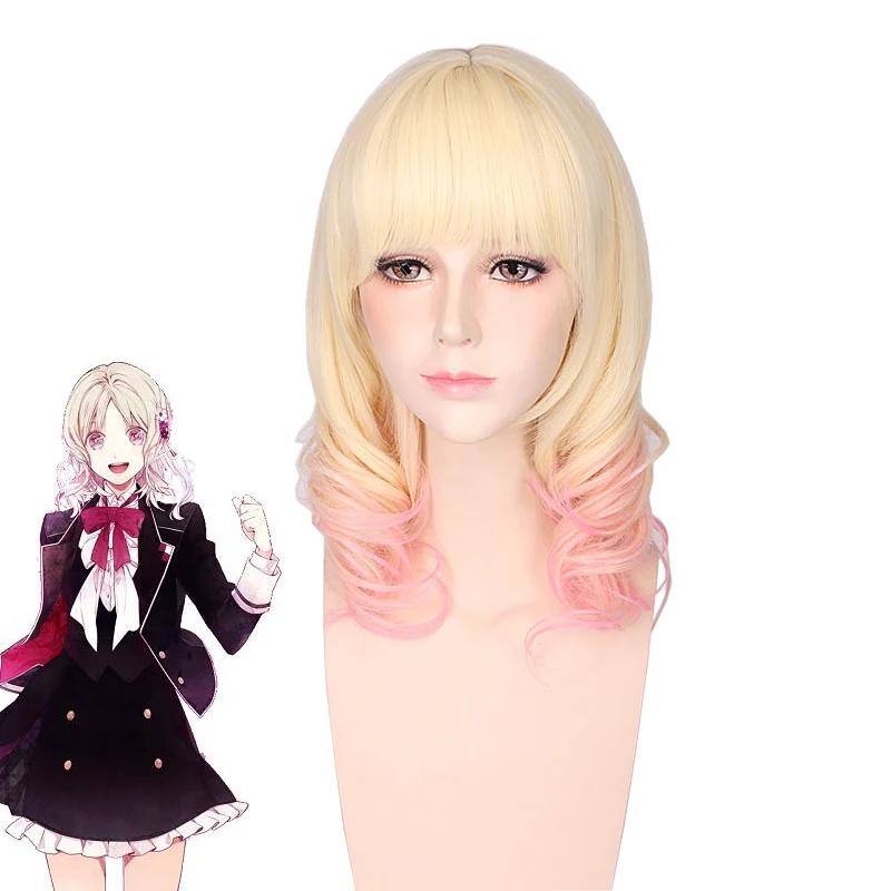 Anime-Diabolik-Lovers-Komori-Yui-Wig-Cosplay-Costume-Women-Heat-Resistant-Synthetic-Hair-Halloween-Party-Role