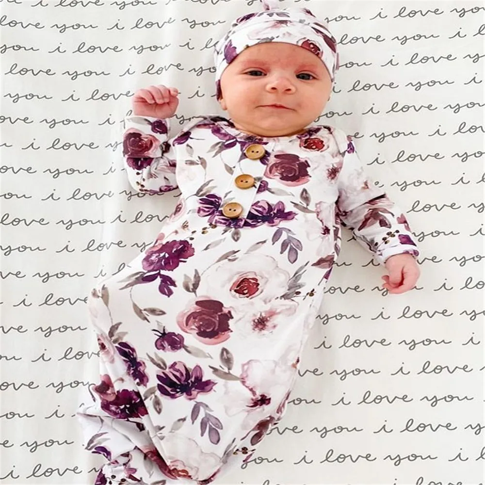 Baby Boys Girls Blanket Wrap Cotton Soft Baby Swaddle Sleeping Bag for 0-3 Months Newborns Bedding Infant Receiving Blanket