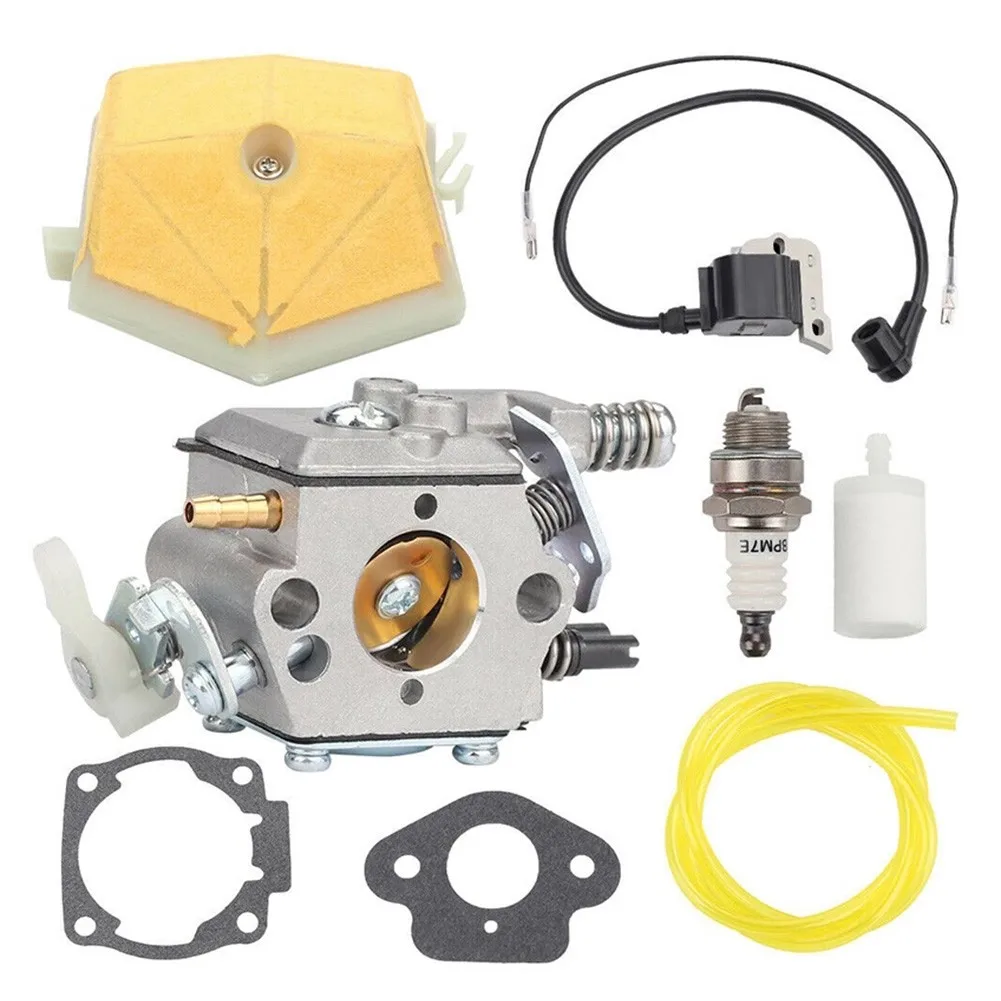 Карбюратор для Husqvarna 50 51 55 61 254 257 261 262 266 268 272 бензопилы воздушный фильтр катушка