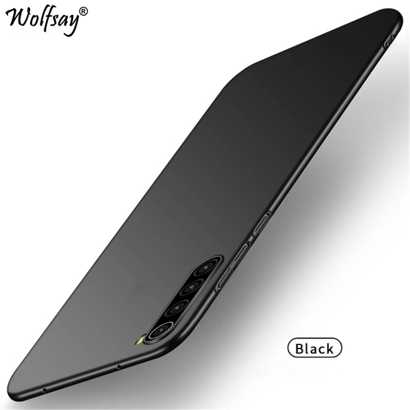 Black Чехол для Oppo Realme X2, Ультратонкий Классический Гладкий матовый чехол для телефона Oppo Realme X2, роскошный чехол Realme X2, чехол - Цвет: Black