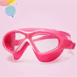 Новые детские очки для плавания HD анти-туман большая оправа для плавания ming очки для детей мальчиков девочек SD669