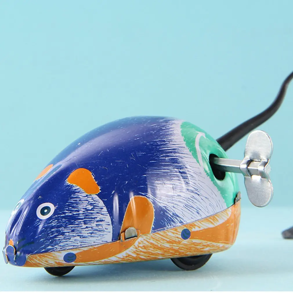 Classic Mini Clockwork Classic Toy Animal Mouse Clockwork jumping Winding Up Educational Toy Creative gift for Children Pet Toy Classic Mini Clockwork Classic Toy Animal Mouse Clockwork jumping Winding Up Educational Toy Creative gift for Children Pet Toy