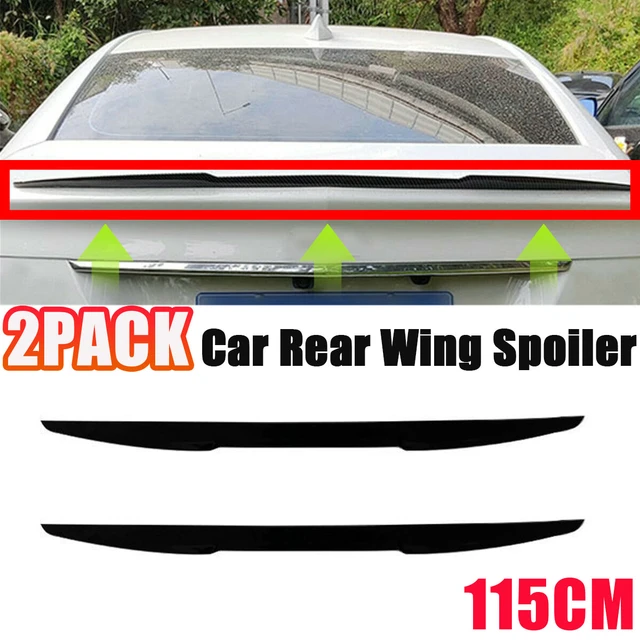 Alerón Universal perforado para coche, decoración de maletero, decoración de  viento de carreras - AliExpress